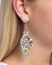 Load image into Gallery viewer, Paparazzi Hammered Hemisphere - Yellow Earrings