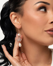 Load image into Gallery viewer, Paparazzi Alluring Advocate - Rose Gold Earrings