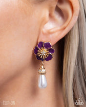 Load image into Gallery viewer, Paparazzi Regency Reign - Purple Earrings