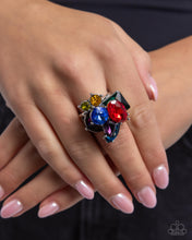 Load image into Gallery viewer, Paparazzi Capricious Cluster - Red Ring