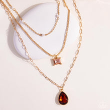 Load image into Gallery viewer, Paparazzi Giddy Glitter - Brown Necklace