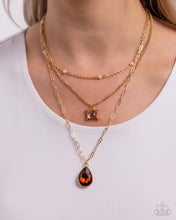 Load image into Gallery viewer, Paparazzi Giddy Glitter - Brown Necklace