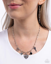 Load image into Gallery viewer, Paparazzi Reminiscent Reveal - Black Necklace