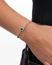 Load image into Gallery viewer, Paparazzi Draped in Dazzle - Silver Bracelet