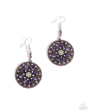 Load image into Gallery viewer, Paparazzi Cathedral Chic - Purple Earrings