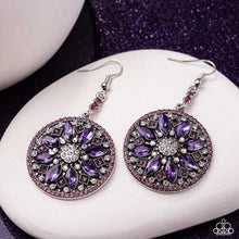 Load image into Gallery viewer, Paparazzi Cathedral Chic - Purple Earrings