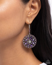 Load image into Gallery viewer, Paparazzi Cathedral Chic - Purple Earrings