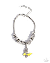 Load image into Gallery viewer, Paparazzi Luminescent Landing - Yellow Bracelet