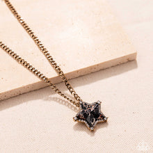 Load image into Gallery viewer, Paparazzi Lone Star Story - Black Necklace