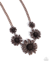 Load image into Gallery viewer, Paparazzi Sunflower Spring - Copper Necklace