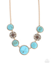 Load image into Gallery viewer, Paparazzi Gentle Glam - Blue Necklace