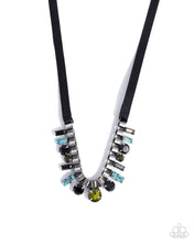 Load image into Gallery viewer, Paparazzi Ribbon Reveal - Green Necklace