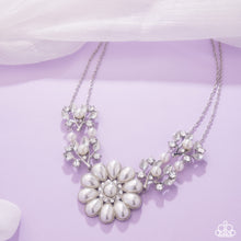 Load image into Gallery viewer, Paparazzi Sprouting Shimmer - White Necklace