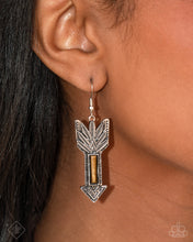 Load image into Gallery viewer, Paparazzi Elemental Exhibit - Brown Earrings