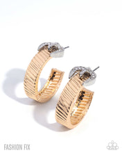 Load image into Gallery viewer, Paparazzi Assured Accent - Gold Earrings
