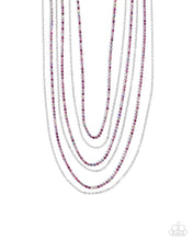 Load image into Gallery viewer, Paparazzi Pronged Purpose - Pink Necklace