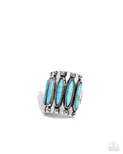 Load image into Gallery viewer, Paparazzi Southern Symmetry - Blue Ring