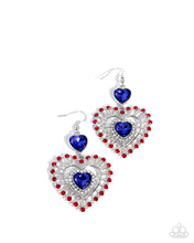 Load image into Gallery viewer, Paparazzi Patriotic Pattern - Multi Earrings