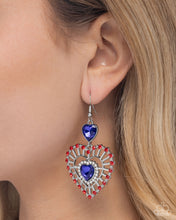 Load image into Gallery viewer, Paparazzi Patriotic Pattern - Multi Earrings