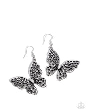 Load image into Gallery viewer, Paparazzi Fresh Flutter - White Earrings