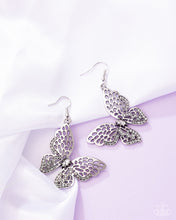 Load image into Gallery viewer, Paparazzi Fresh Flutter - White Earrings