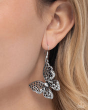 Load image into Gallery viewer, Paparazzi Fresh Flutter - White Earrings