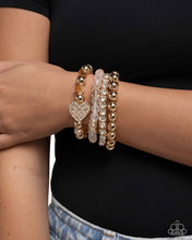 Load image into Gallery viewer, Paparazzi Poetically Plush - White Bracelet