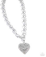 Load image into Gallery viewer, Paparazzi Heartfelt Havana - White Necklace