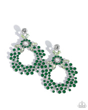 Load image into Gallery viewer, Paparazzi Opalescent Opulence - Green Earrings