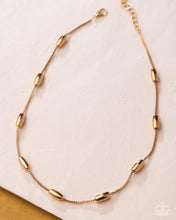 Load image into Gallery viewer, Paparazzi Cylindrical Chic - Gold Necklace