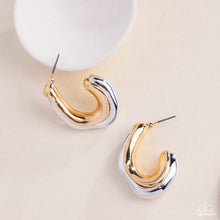 Load image into Gallery viewer, Paparazzi Metallic Multicolored - Multi Earrings