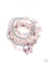 Load image into Gallery viewer, Paparazzi Aerial Abundance - Pink Bracelet