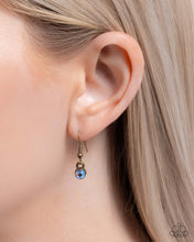 Load image into Gallery viewer, Paparazzi Teardrop Timeline - Brass Necklace