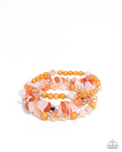 Load image into Gallery viewer, Paparazzi Santa Fe Stacks - Orange Bracelet