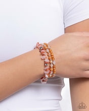 Load image into Gallery viewer, Paparazzi Santa Fe Stacks - Orange Bracelet