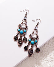 Load image into Gallery viewer, Paparazzi Santa Fe Sashay - Copper Earrings
