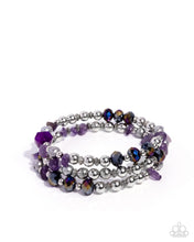 Load image into Gallery viewer, Paparazzi Fresh Fantasy - Purple Bracelet