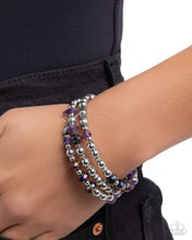 Load image into Gallery viewer, Paparazzi Fresh Fantasy - Purple Bracelet
