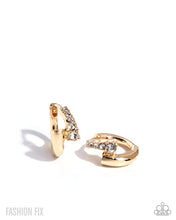 Load image into Gallery viewer, Paparazzi Personalized Pizzazz - Gold Earrings