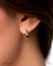 Load image into Gallery viewer, Paparazzi Personalized Pizzazz - Gold Earrings