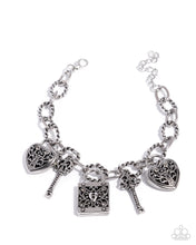 Load image into Gallery viewer, Paparazzi Flirty Filigree - Silver Bracelet
