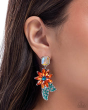 Load image into Gallery viewer, Paparazzi Momentous Majesty - Orange Earrings