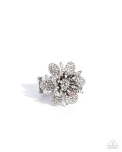 Load image into Gallery viewer, Paparazzi Petaled Premonition - White Ring