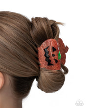 Load image into Gallery viewer, Paparazzi Jubilant Jack-O-Lantern - Orange Hair Accessory