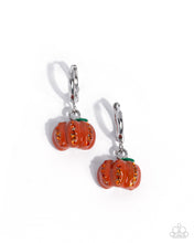 Load image into Gallery viewer, Paparazzi Pumpkin Pageantry - Orange Earrings