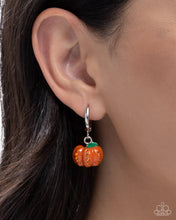 Load image into Gallery viewer, Paparazzi Pumpkin Pageantry - Orange Earrings