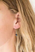 Load image into Gallery viewer, Paparazzi "A Touch Of Classy" Blue Necklace & Earring Set Paparazzi Jewelry