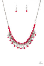 Load image into Gallery viewer, Paparazzi "A Touch Of Classy" Pink Necklace & Earring Set Paparazzi Jewelry