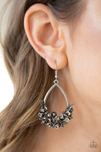 Load image into Gallery viewer, Crash Landing-silver-Paparazzi earrings