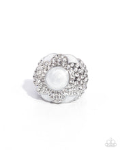 Load image into Gallery viewer, Paparazzi Pearly Podium - White Ring